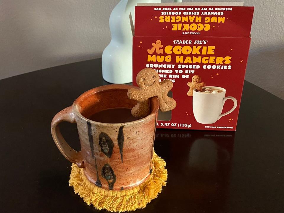 Trader Joe's cookie mug hangers