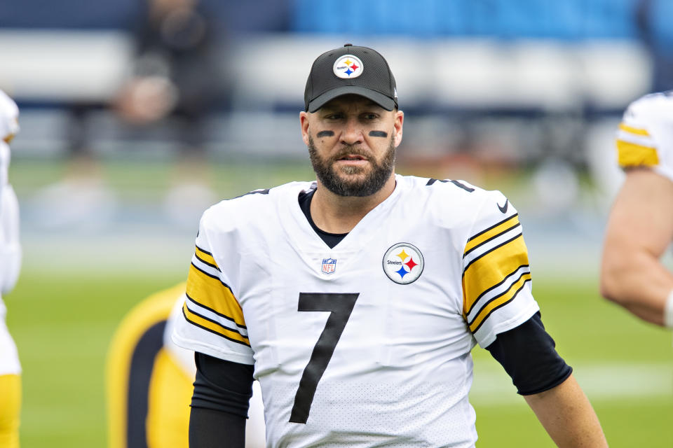 Ben Roethlisberger is available for the Week 10 game after coming off the reserve/COVID-19 list. (Wesley Hitt/Getty Images)