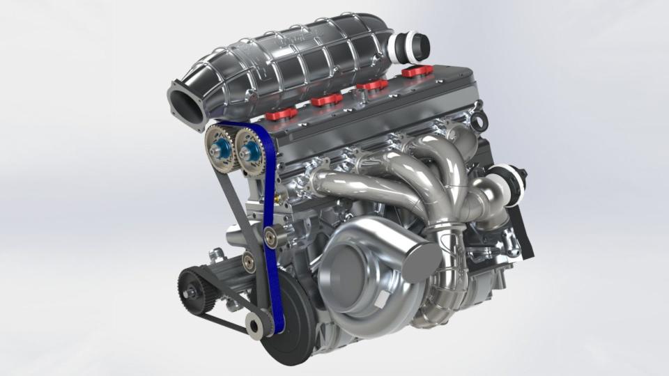 4.0L Four-Cylinder Racing Engine Makes 2,000+ HP photo