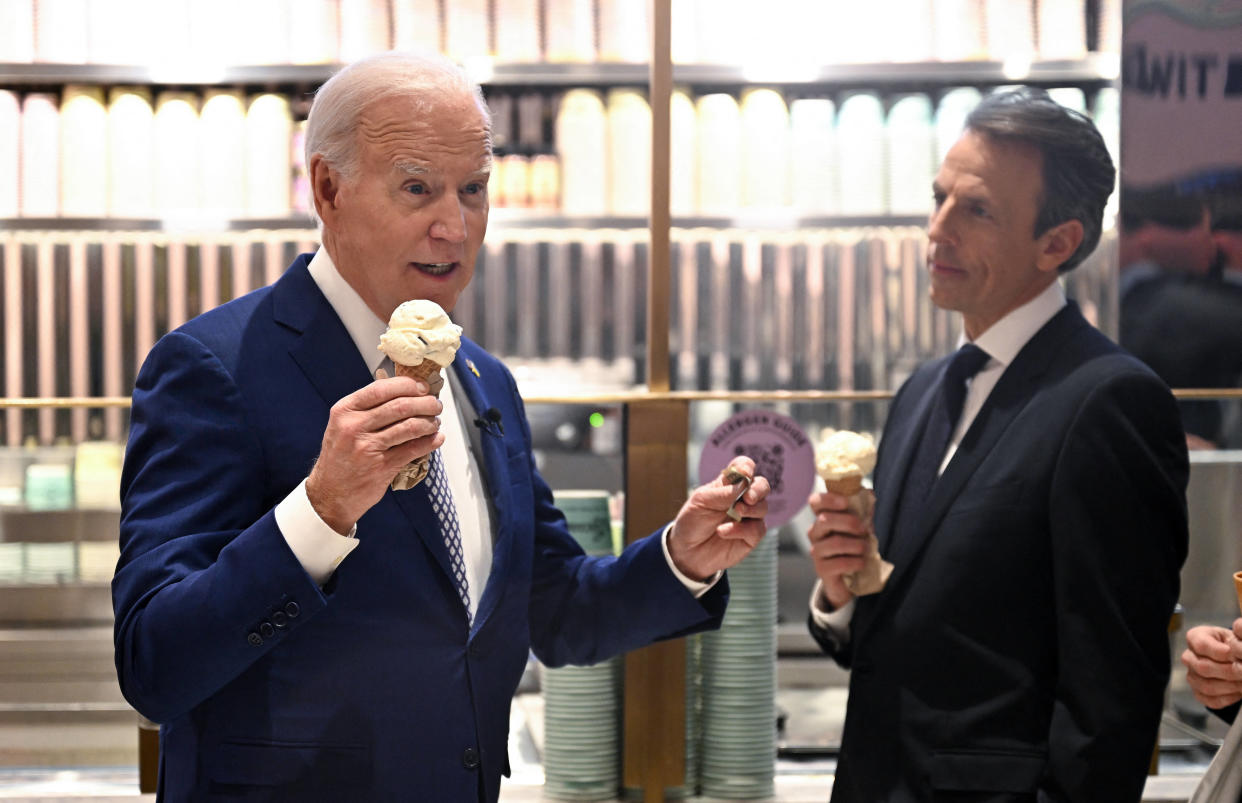 Joe Biden, ici le 26 février, est en pleine forme malgré son assure assure son médecin.