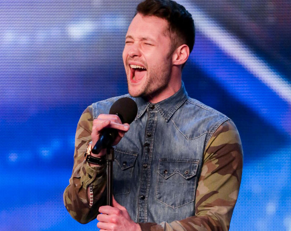 Calum Scott on Britain's Got Talent.