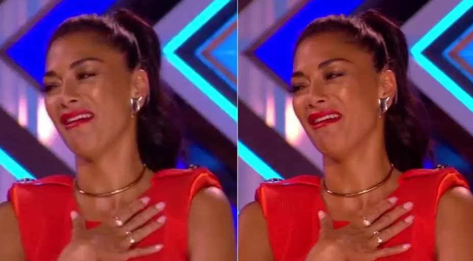 The same Scherzy reaction was shown twice. Copyright: [ITV]