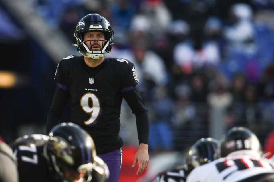 Justin Tucker is remembered in Longhorns circles as the kicker who nailed a field goal to beat Texas A&M in College Station in the last game the old rivals have played. Today he's known as one of the best kickers in NFL history with the Baltimore Ravens.