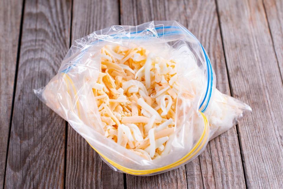 Shredded cheese