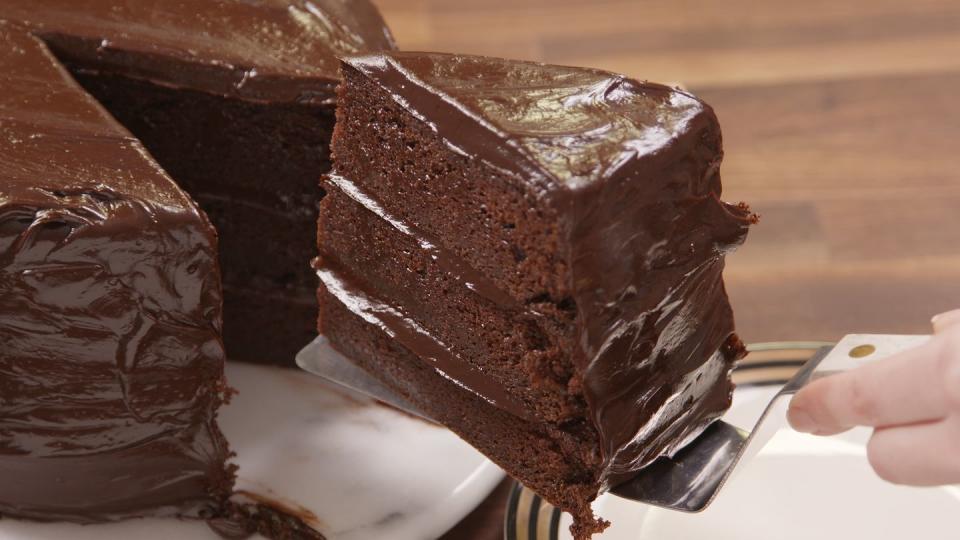 Matilda-Inspired Chocolate Fudge Cake