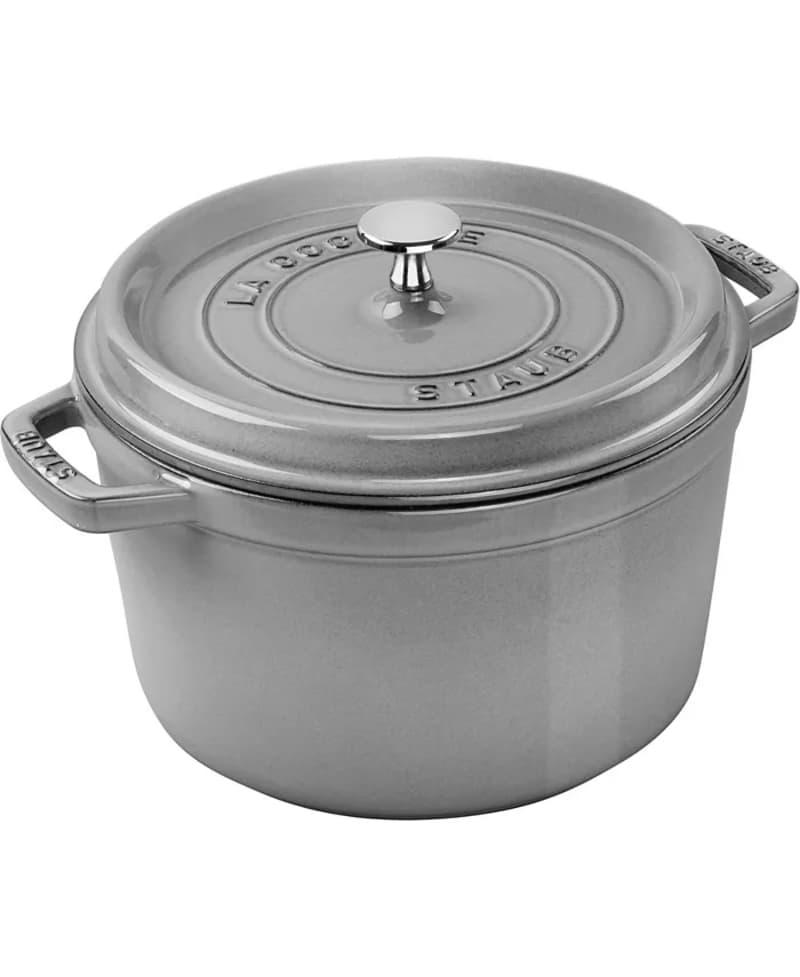 Staub Cast Iron 5 Quart Tall Cocotte