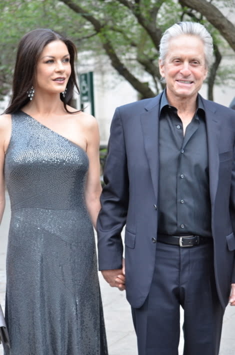 Catherine-Zeta Jones and Michael Douglas