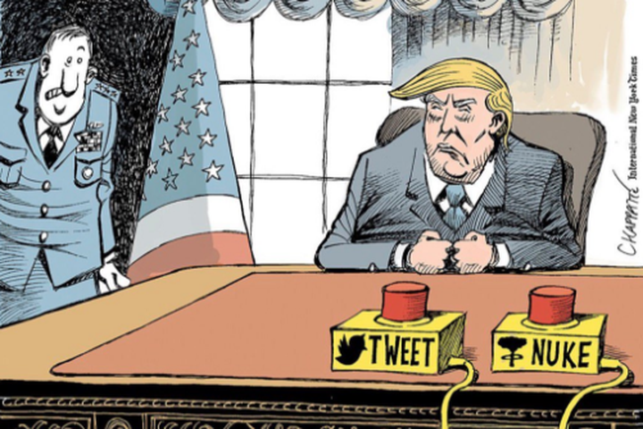 25th amendment political cartoon