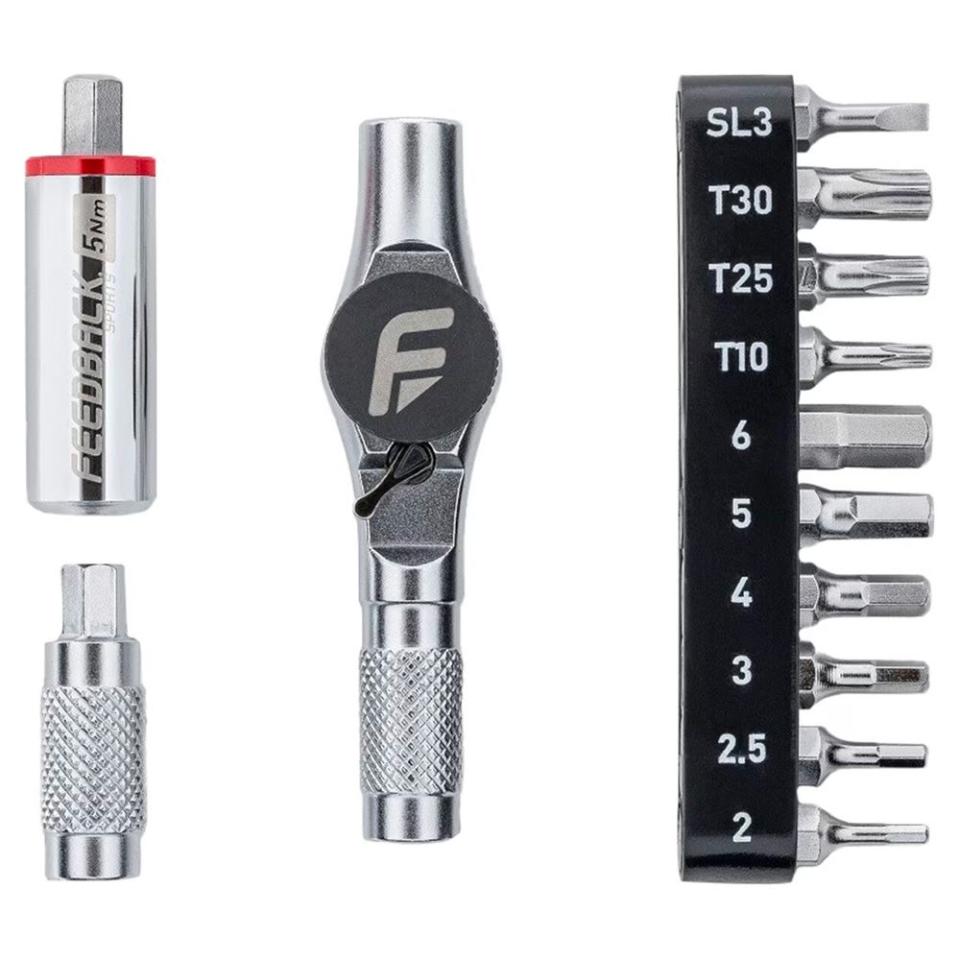 <p><a href="https://go.redirectingat.com?id=74968X1596630&url=https%3A%2F%2Fwww.backcountry.com%2Ffeedback-sports-reflex-fixed-torque-ratchet-kit&sref=https%3A%2F%2Fwww.popularmechanics.com%2Fadventure%2Foutdoor-gear%2Fg41356552%2Fbike-toolkit%2F" rel="nofollow noopener" target="_blank" data-ylk="slk:Shop Now;elm:context_link;itc:0;sec:content-canvas" class="link ">Shop Now</a></p><p>Reflex Fixed Torque Ratchet Kit</p><p>$70.00</p><p>backcountry.com</p>