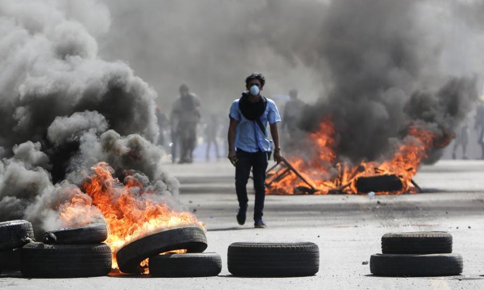 Nicaragua protester