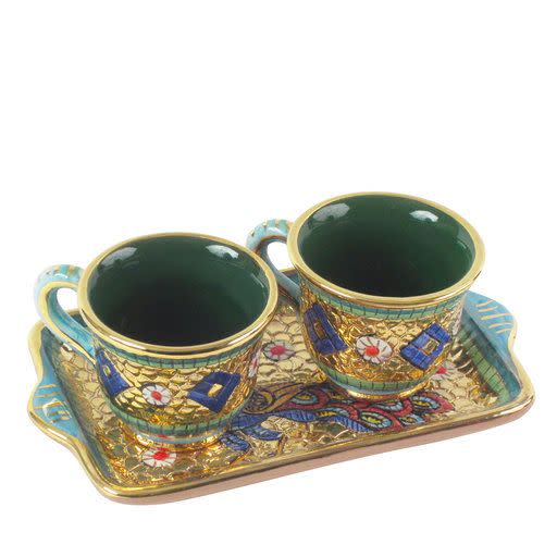 Mosaic Set of 2 Cups