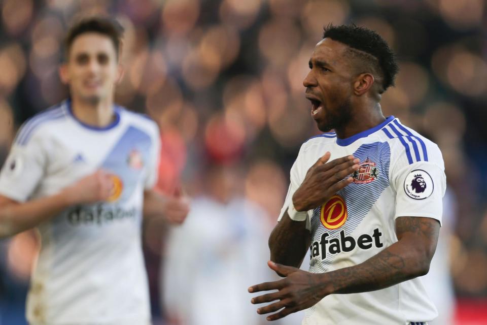 On fire: Defoe has scored 14 league goals for the Black Cats: AFP/Getty Images
