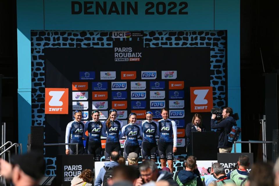 2nd paris roubaix 2022 womens elite