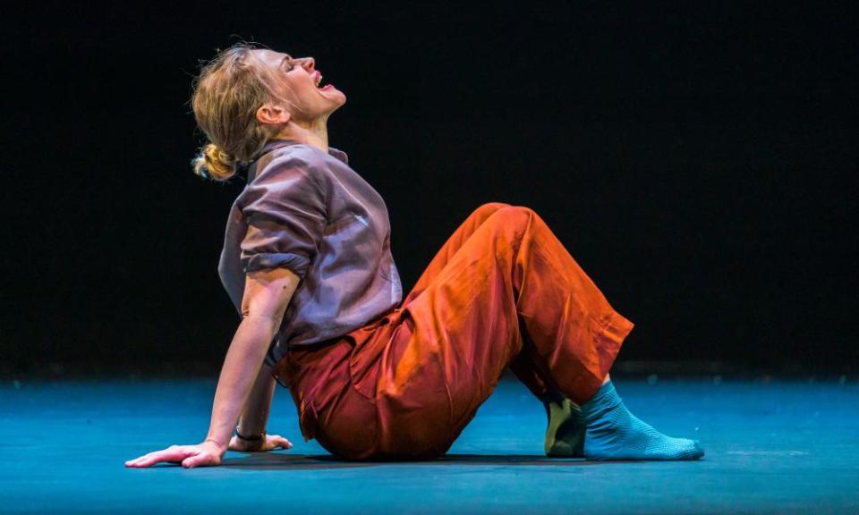 Maxine Peake in Avalanche: A Love Story at the Barbican in 2019.