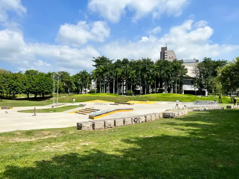 ▲中正公園滑板場(圖／建設局提供2024.4.23)