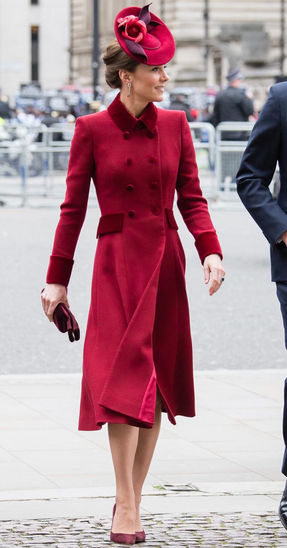 Catherine, Duchess of Cambridge attends the Commonwealth Day Service 2020 on March 09, 2020 in London, England