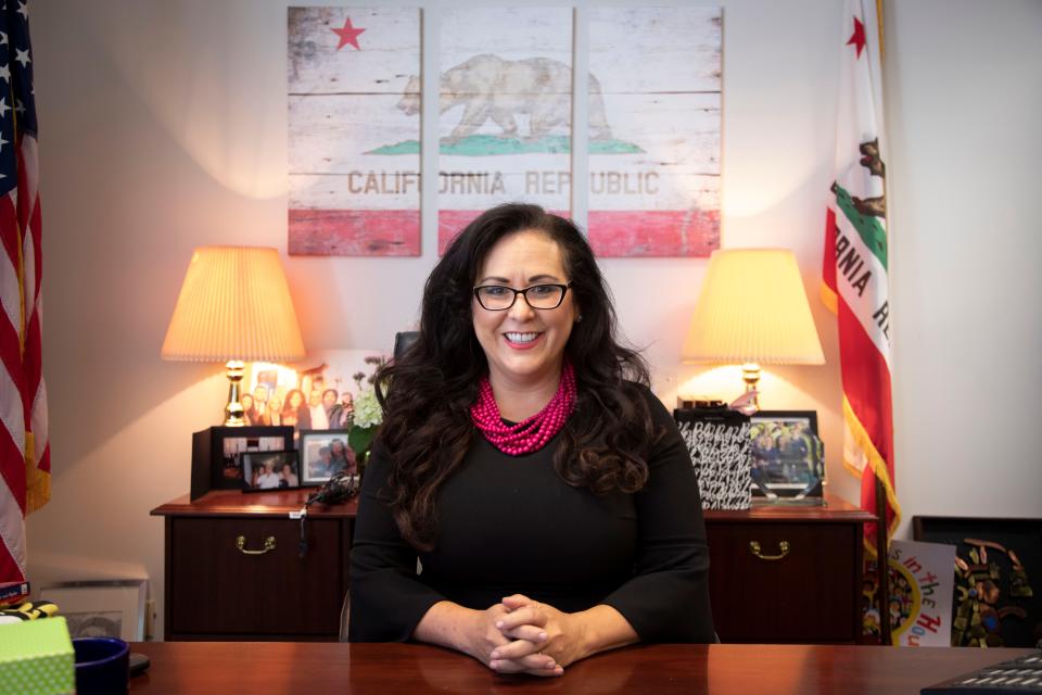 Assemblymember Lorena Gonzalez, D-San Diego, in her office in Sacramento, Calif., on Friday, Sept. 13, 2019.