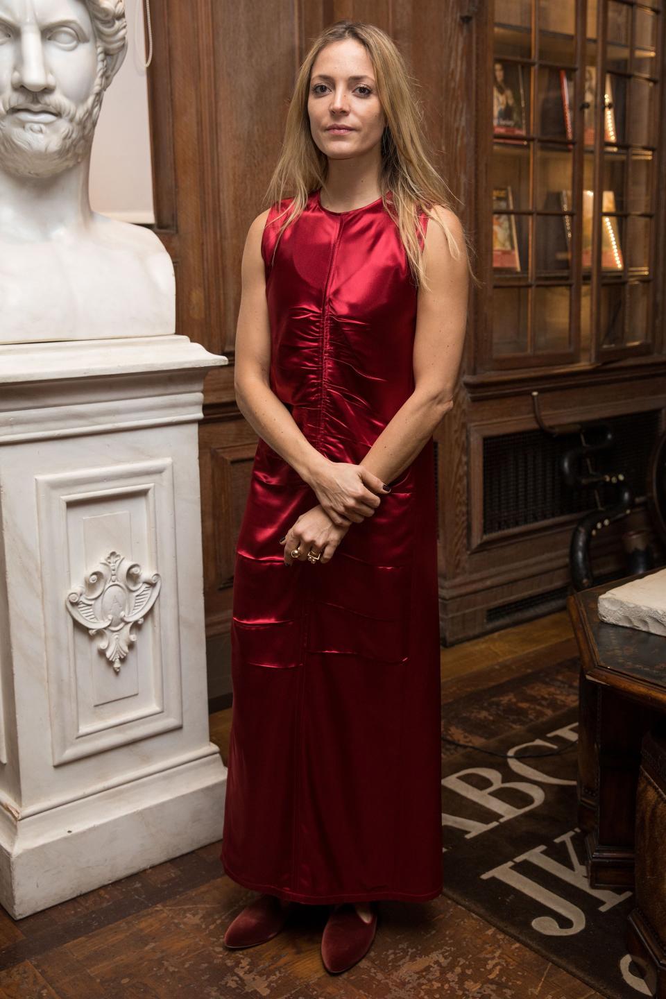 Carolina Mazzolari at Catherine Quin’s Women of Grace Literary Tea at Maison Assouline