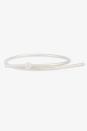 <p>If you're all about minimalist jewellery that still manages to make a statement, look to Swedish designer Sara Robertsson.</p><p><em>Silver bangle, £265, Sara Robertsson at Browns</em></p><p><a rel="nofollow noopener" href="https://www.brownsfashion.com/uk/shopping/circum-bracelet-with-pearl-11959096" target="_blank" data-ylk="slk:BUY NOW;elm:context_link;itc:0;sec:content-canvas" class="link ">BUY NOW</a><br></p>