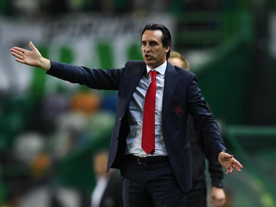 Unai Emery is more focused on taking each game as it comes: Getty