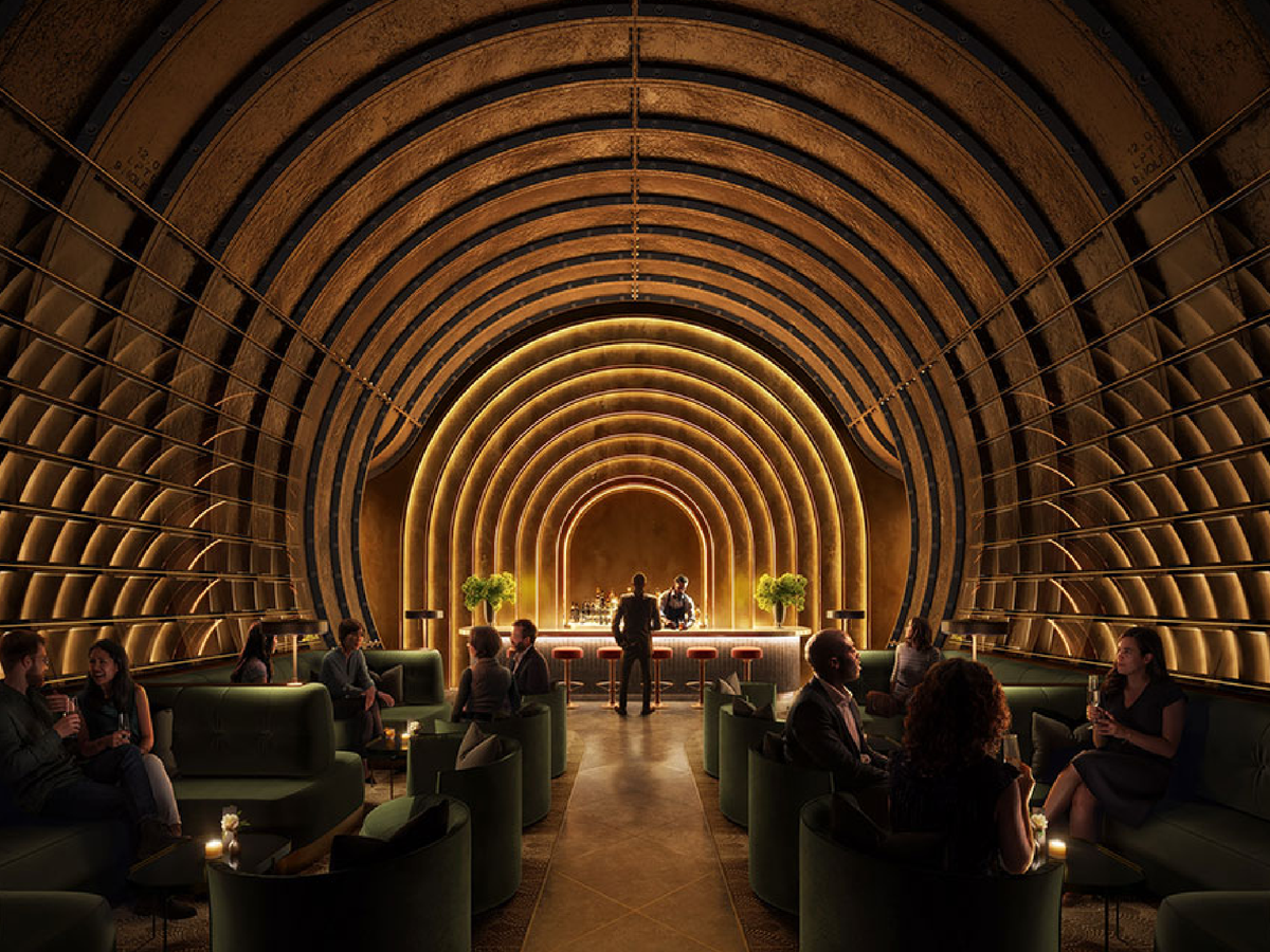 The plans could mean the capital’s deepest underground cocktail bar  (The London Tunnels Ltd)