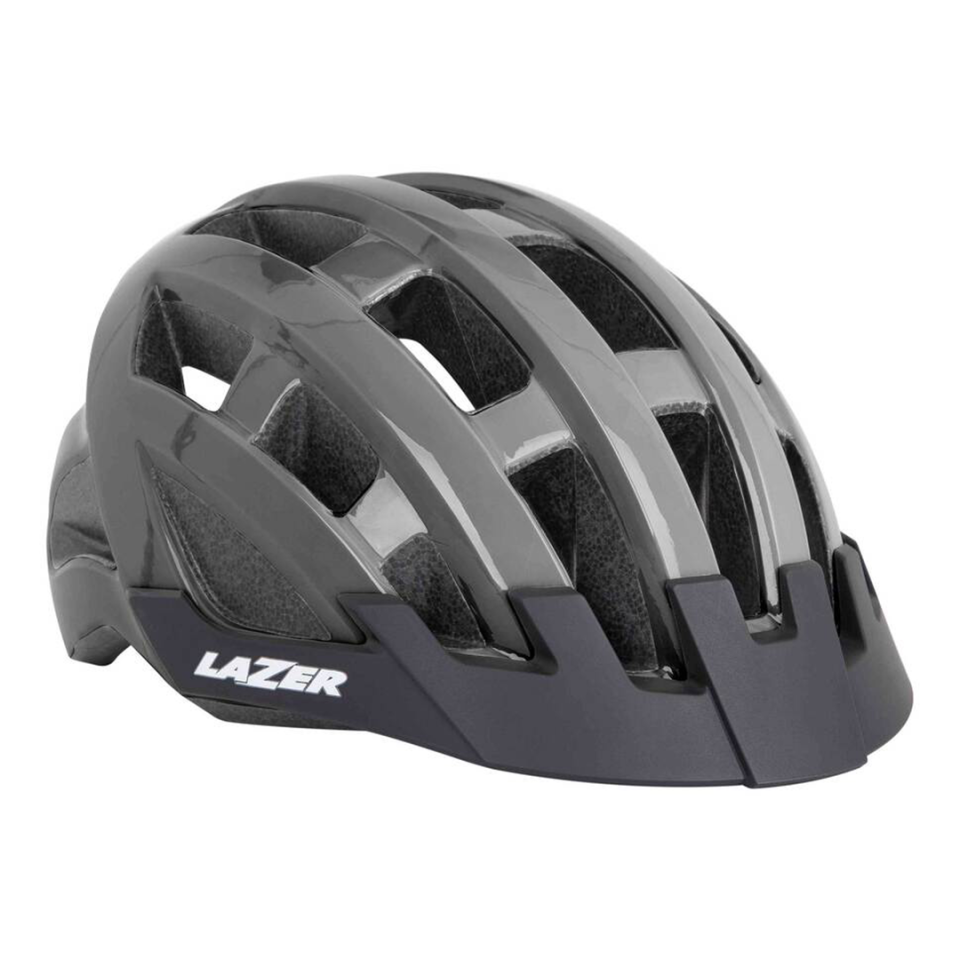 <p><strong>How much?</strong> £29.99</p><p>Look no further for performance on a budget – this compact helmet is under £30 and delivers cool, comfortable protection with easily adjustable sizing for a customisable fit. </p><p><strong>Sizing:</strong> Unisex, 54-61 cm</p><p><a class="link " href="https://go.redirectingat.com?id=127X1599956&url=https%3A%2F%2Fwww.evanscycles.com%2Flazer-sport-compact-road-helmet-EV381660&sref=https%3A%2F%2Fwww.womenshealthmag.com%2Fuk%2Fgym-wear%2Fg32808172%2Fbest-bike-helmets%2F" rel="nofollow noopener" target="_blank" data-ylk="slk:SHOP NOW;elm:context_link;itc:0;sec:content-canvas">SHOP NOW</a></p>