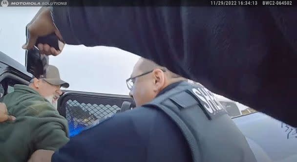 PHOTO: Screengrab of the body camera video of Las Animas County Sheriff's Deputy Mikhail Noel on Nov. 29, 2022. (Wukela Communications)