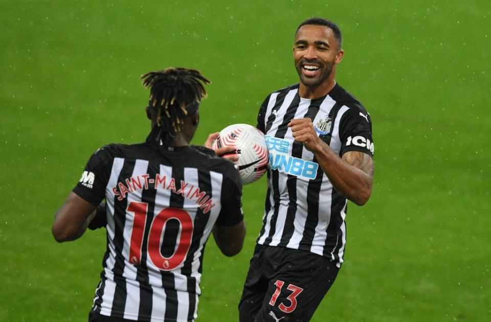 Callum Wilson celebrates for Newcastle (Getty Images)