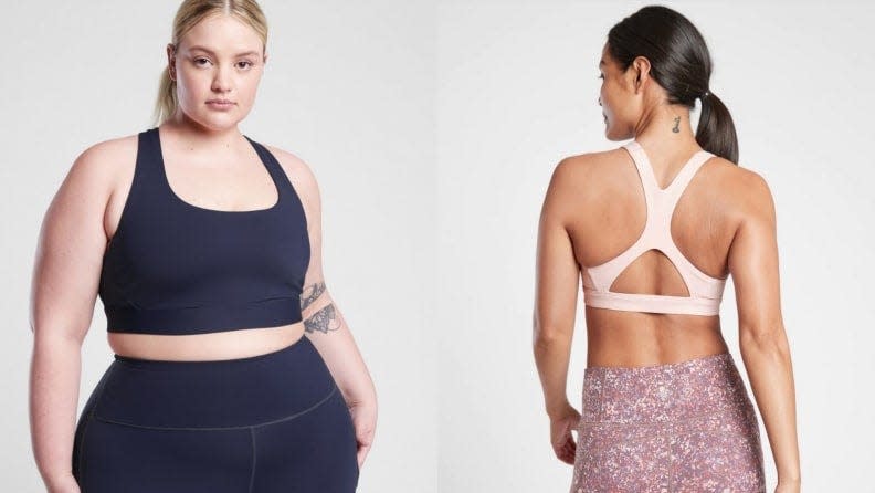 This cut-out sports bra will fully support your ta-tas.