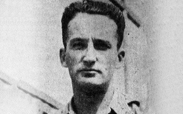 Ambrose Finnegan died flying over the Pacific Ocean in 1944