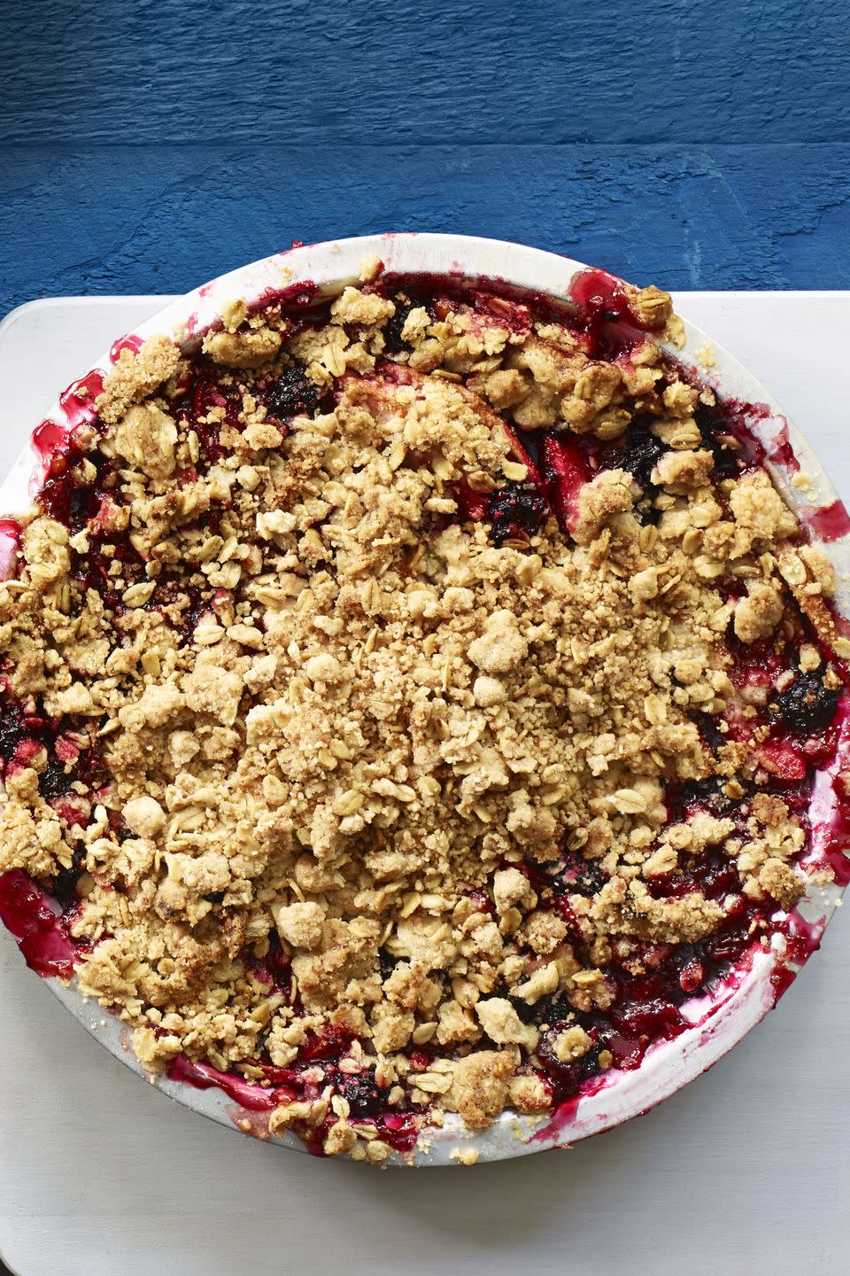 Apple-Blackberry Crisp