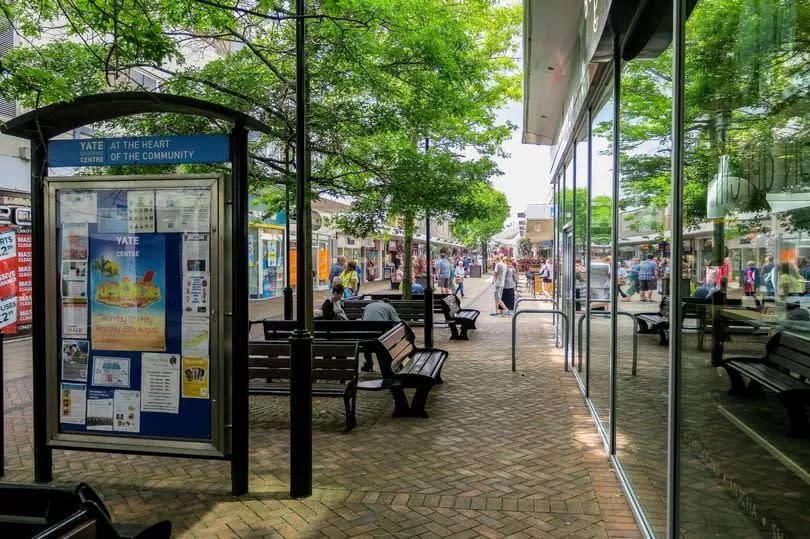 Some of the stores within the scheme are part of Yate Shopping Centre.