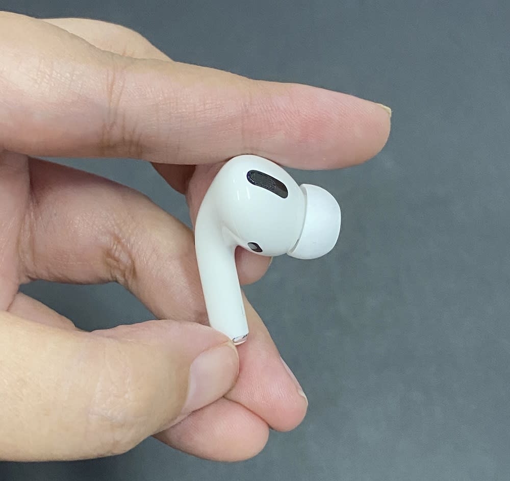 The AirPods Pro include silicon tips that help improve the fit and overall audio experience. — Pictures by Erna Mahyuni