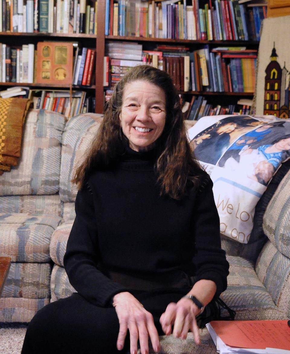 When discussing the women portrayed in her new book, Dandi Daley Mackall said, "I wanted to convey these were hard journeys," she said, full of stress and difficulty. MICHAEL SCHENK/ASHLAND TIMES-GAZETTE