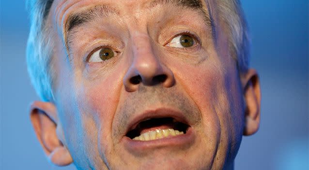 Ryanair CEO Michael O'Leary said it was his vision to see flights free within a decade. Photo: AP