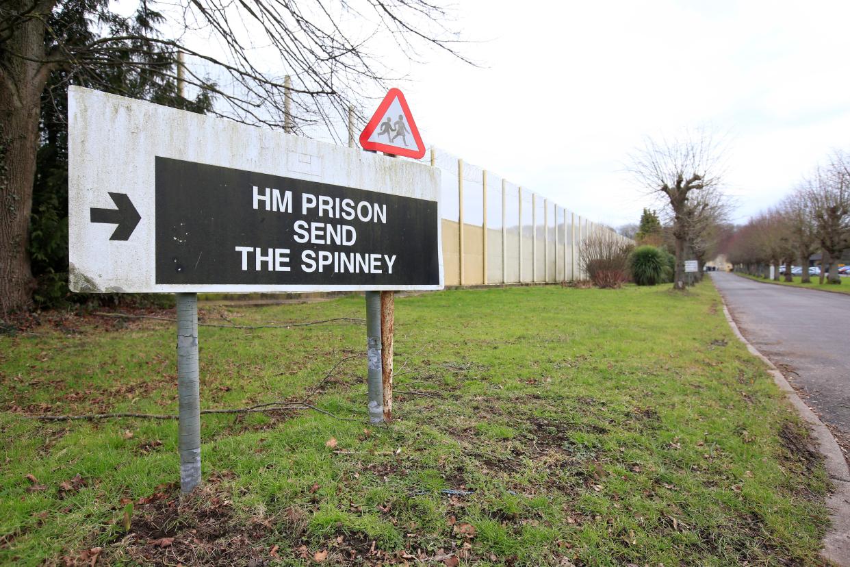 <p>HMP Send, a female training prison in Send, Surrey</p> (PA)