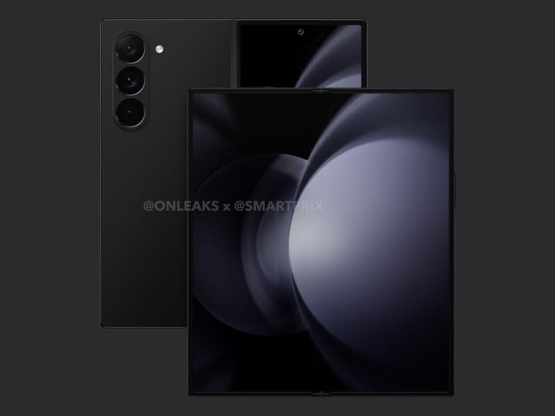 Galaxy Z Fold 6 renders