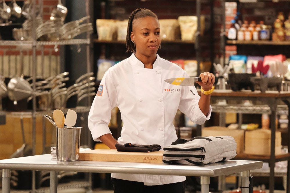 Asheville chef Ashleigh Shanti competed in the ninth week of Bravo's "Top Chef" in an episode titled "Freedmen's Town."