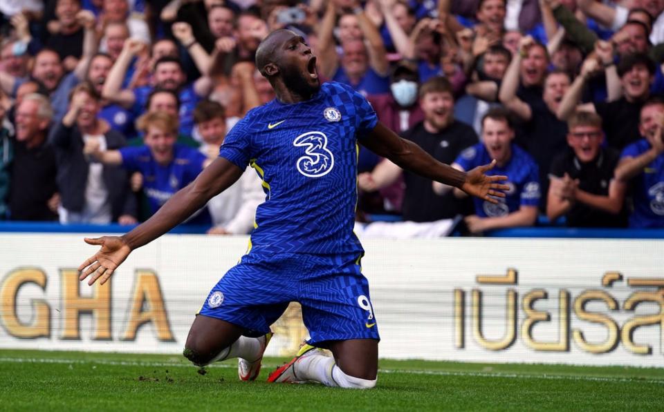 Romelu Lukaku, pictured, has been keen to help team-mate Timo Werner at Chelsea (Adam Davy/PA) (PA Wire)