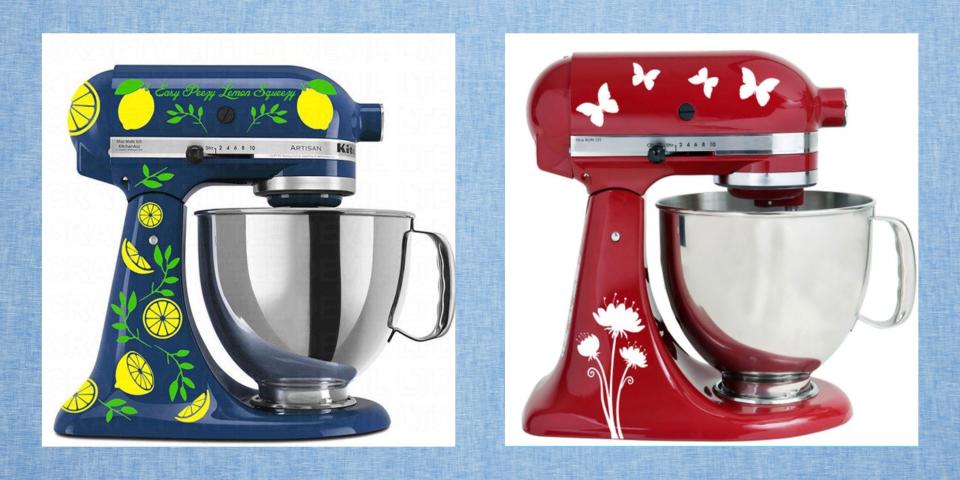 Personalize Your Stand Mixer With These Fun Decals