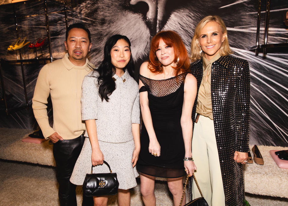 Humberto Leon, Awkwafina, Natasha Lyonne and Tory Burch