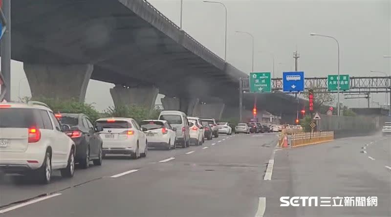 元旦是本次連假的收假日，國道將湧現北返車潮，部分路段會從上午壅塞至晚間。（示意圖／翻攝畫面）