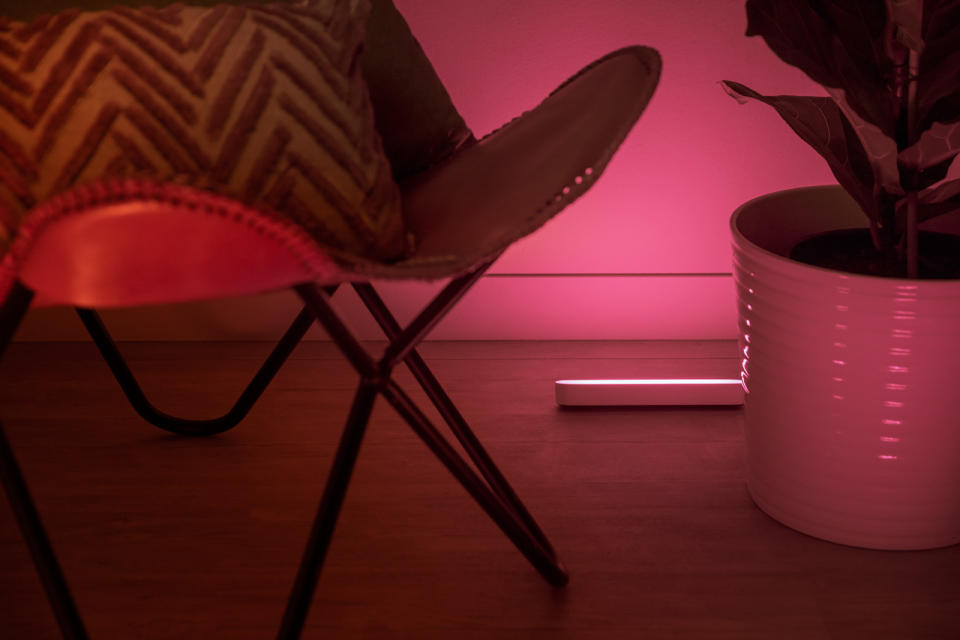 Signify's Philips Hue lights can certainly be used to illuminate your walls,