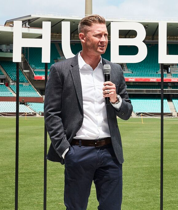 Cricketer Michael Clarke at the Sydney Cricket Ground for an exclusive Hublot event in Sydney on Monday. Source: Supplied