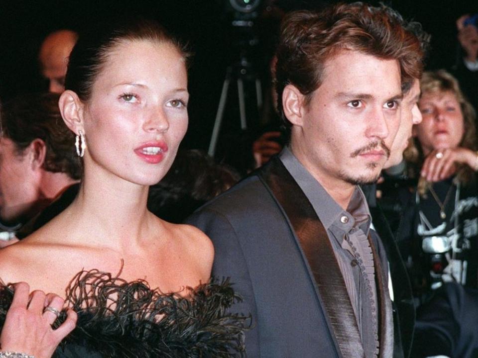 Kate Moss und Johnny Depp 1998 bei den Filmfestspielen von Cannes. (Bild: Featureflash Photo Agency/Shutterstock)