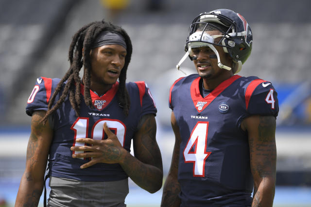 Deshaun Watson and DeAndre Hopkins lead Texans past Chiefs - Los Angeles  Times