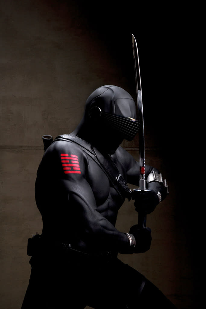 Snake Eyes G.I. Joe: Rise of Cobra Production Stills Paramount 2009