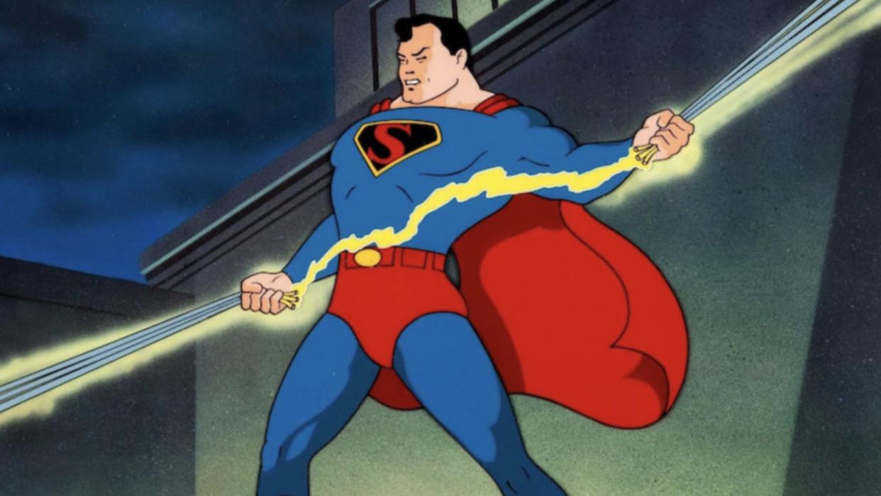  Max Fleischer's Superman cover art 