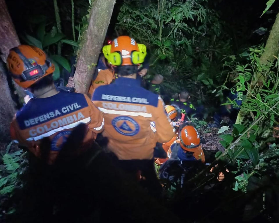 Rescue teams eventually found Daniela's body. Source: Jam Press