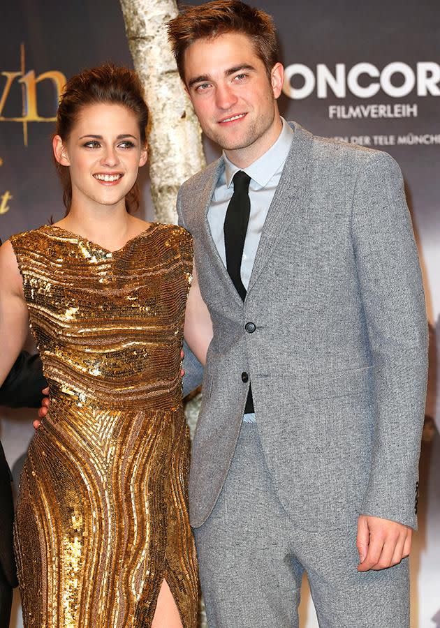 Kristen used to date her Twilight co-star Rob. Photo: Getty